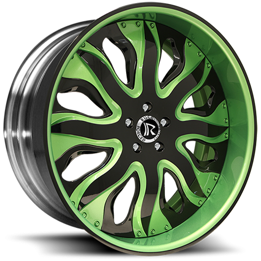 FORZA-green-black-greenlip-blackbarrel
